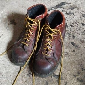 Dr Martens Mens Brown Work Boots Size 8